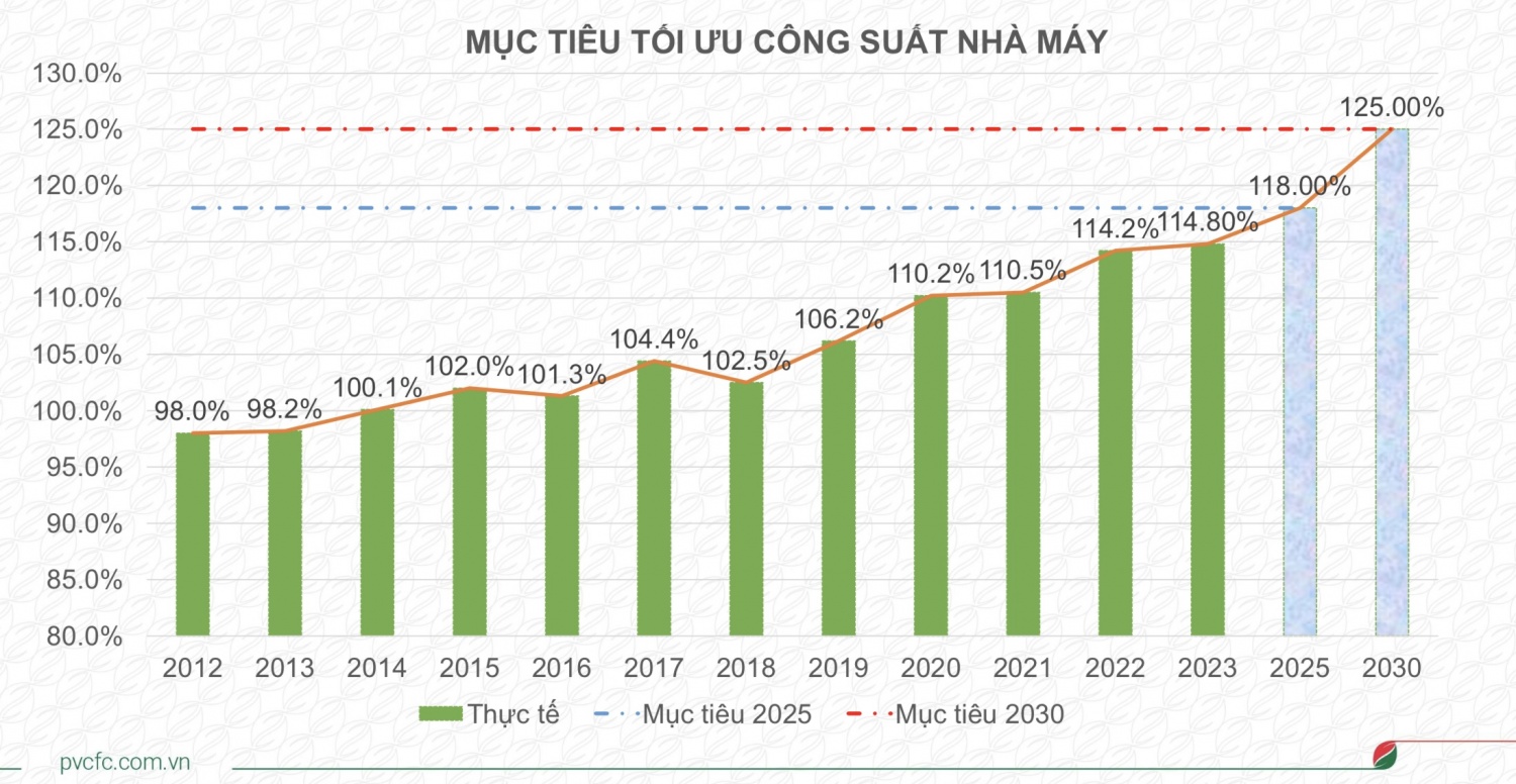 Động lực mới tại Nhà máy Đạm Cà Mau