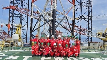 PV Drilling nhận bàn giao giàn khoan tự nâng đa năng 3 chân rời có dầm trượt