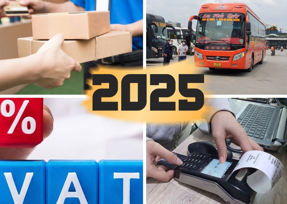 Những chính sách kinh tế nổi bật có hiệu lực từ tháng 1/2025