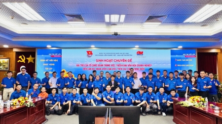 Đoàn Thanh niên Vietsovpetro tổ chức sinh hoạt chuyên đề văn hóa doanh nghiệp