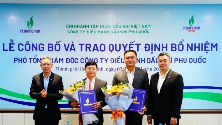Trao quyết định bổ nhiệm Phó Tổng Giám đốc PQPOC