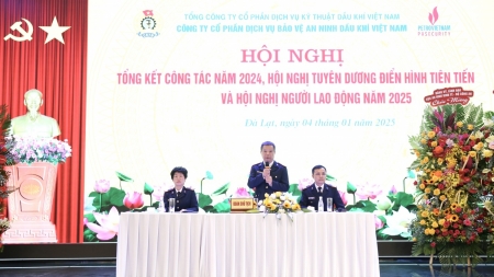 PV Security góp phần giữ vững an ninh, an toàn các công trình dầu khí