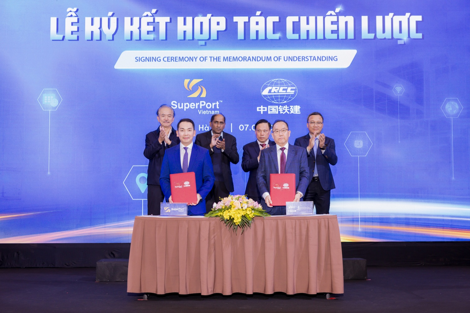 Việt Nam SuperPortTM cùng các đối tác chiến lược hợp tác phát triển hạ tầng logistics đường sắt