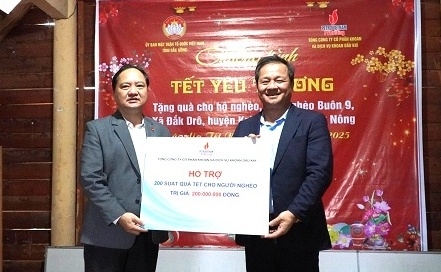 PV Drilling thực hiện an sinh tại Đắk Nông dịp Tết Nguyên đán 2025