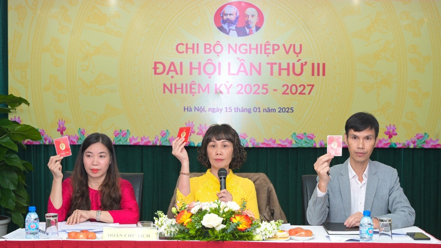 Chi bộ Nghiệp vụ VPI tổ chức thành công Đại hội lần thứ III, nhiệm kỳ 2025-2027