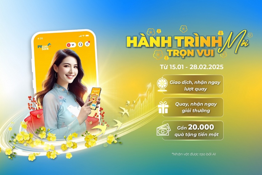 Gần 20.000 phần quà dành cho khách hàng PVcomBank trong dịp Tết Ất Tỵ 2025