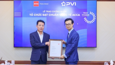 PVI chính thức gia nhập mạng lưới Tổ chức đạt chuẩn Quốc tế ACCA