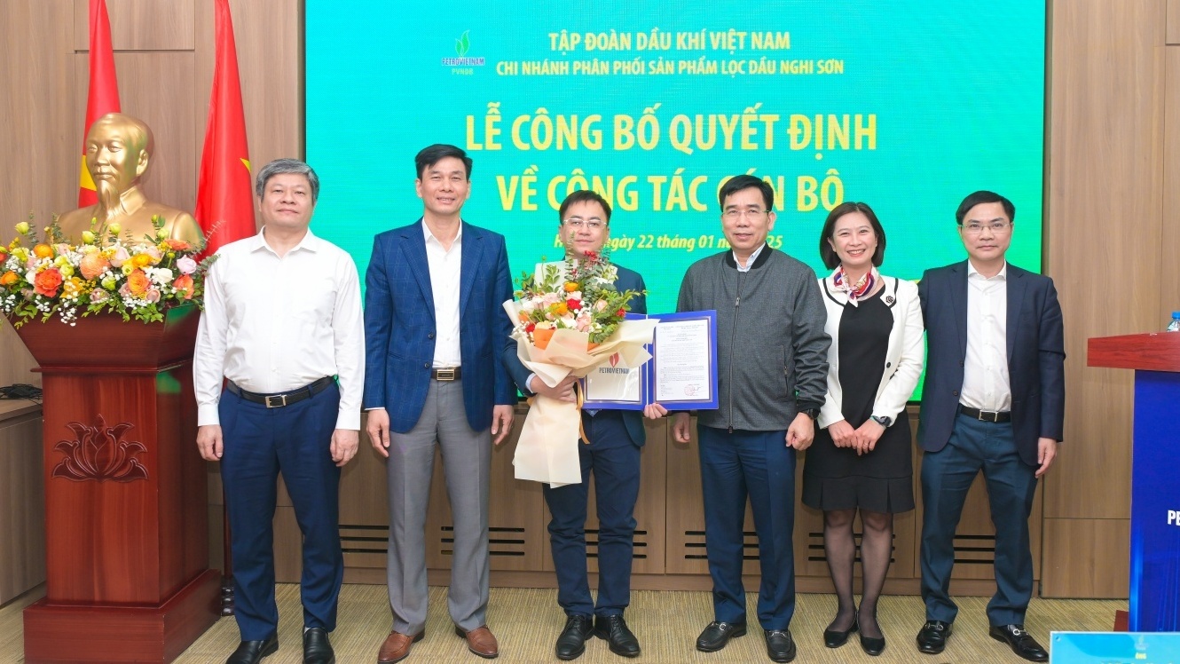Ông Nguyễn Dương Quang được bổ nhiệm giữ chức Phó Giám đốc PVNDB