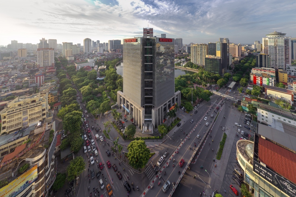 Trụ sở Tập đoàn Dầu khí Việt Nam (ảnh: Trần Linh)