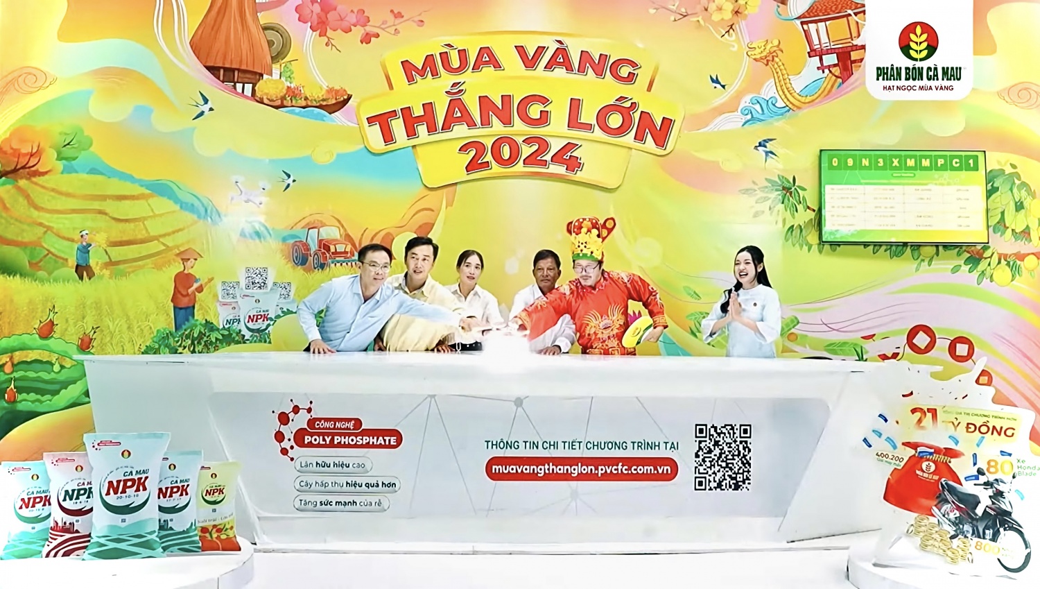 Thần tài ghé thăm livestream “Mùa vàng Thắng lớn”