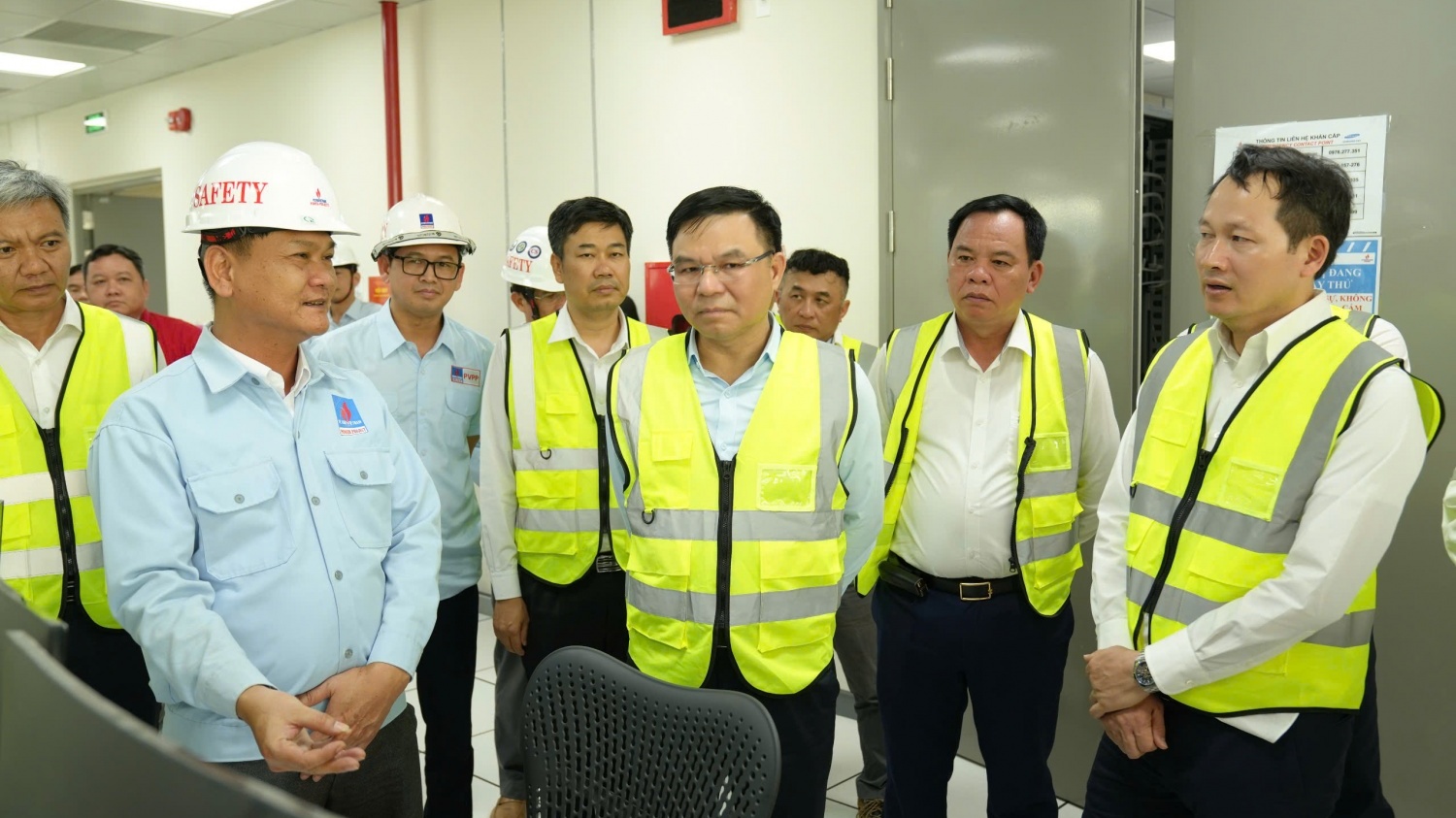 Lãnh đạo tỉnh Đồng Nai và Petrovietnam làm việc, kiểm tra công trường Dự án NMĐ Nhơn Trạch 3 và 4