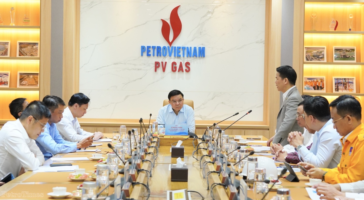 Chủ tịch HĐTV Petrovietnam Lê Mạnh Hùng: PV GAS khẩn trương đầu tư nâng công suất Kho LNG Thị Vải lên 3 triệu tấn