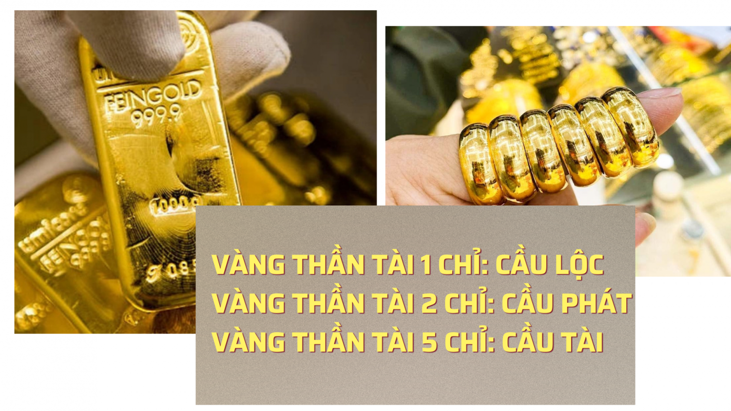 [Infographic] Cách mua vàng ngày vía Thần Tài may mắn cả năm