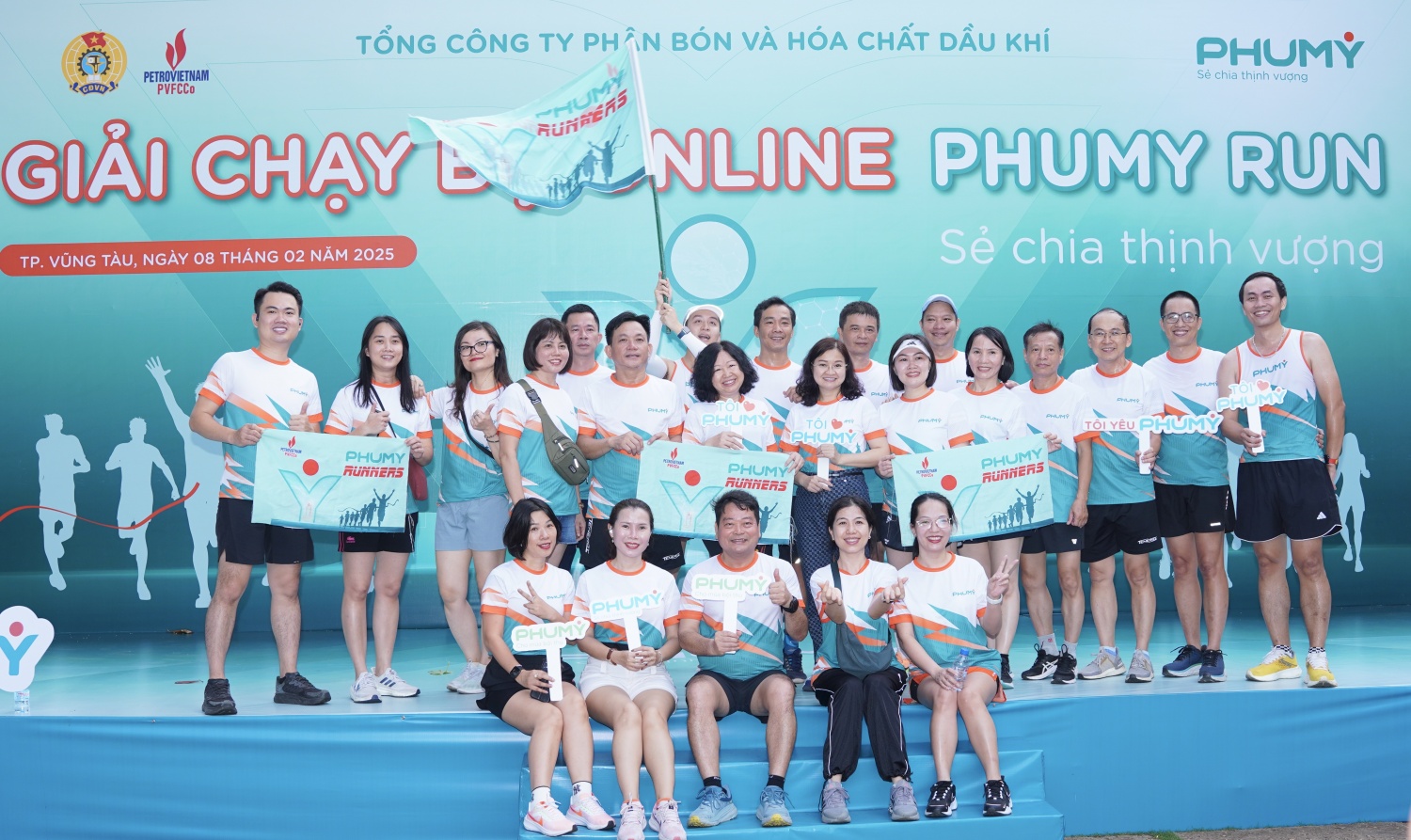 Khai mạc giải chạy bộ online "Phú Mỹ - Sẻ chia thịnh vượng"