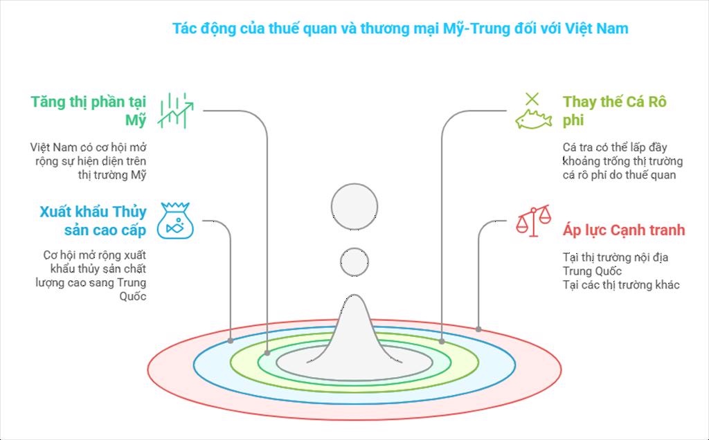 Xuất khẩu thủy sản: Cơ hội và thách thức đan xen trong bối cảnh thuế quan mới của Hoa Kỳ