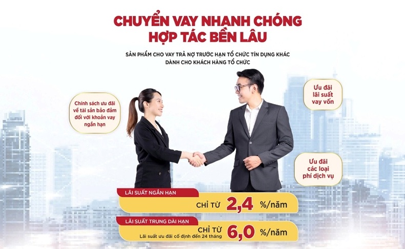 Agribank triển khai cho vay trả nợ trước hạn tổ chức tín dụng khác