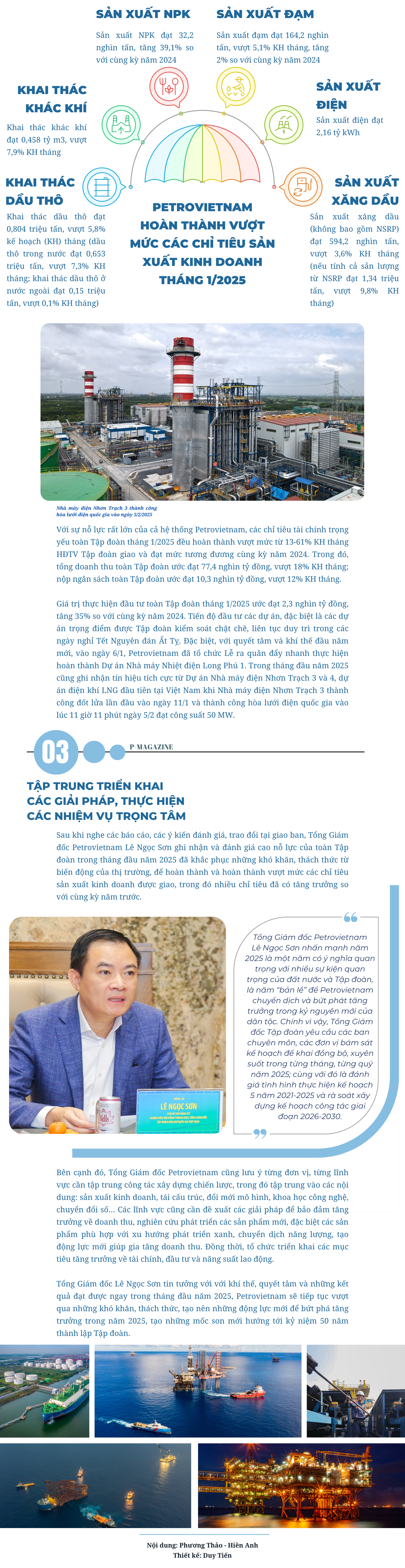 [P Magazine] Petrovietnam nỗ lực bứt phá ngay từ đầu năm, quyết tâm thực hiện mục tiêu tăng trưởng “2 con số”