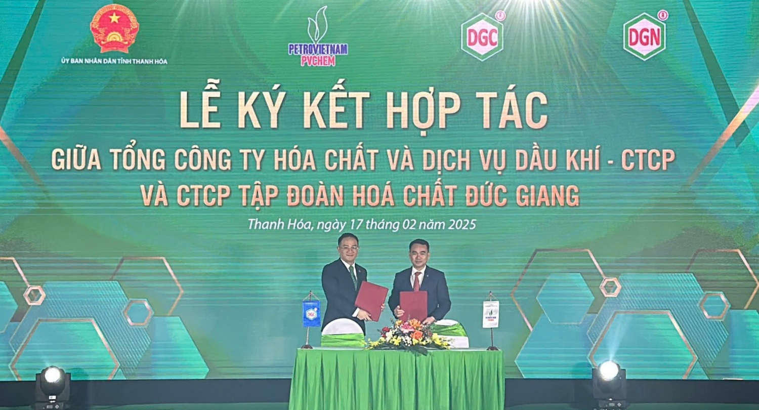 PVChem hợp tác với DGC