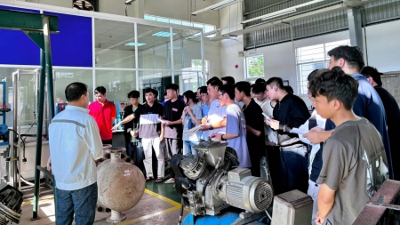 PVU tổ chức khóa học “Sơ đồ công nghệ - Sơ đồ đường ống và điều khiển” cho sinh viên