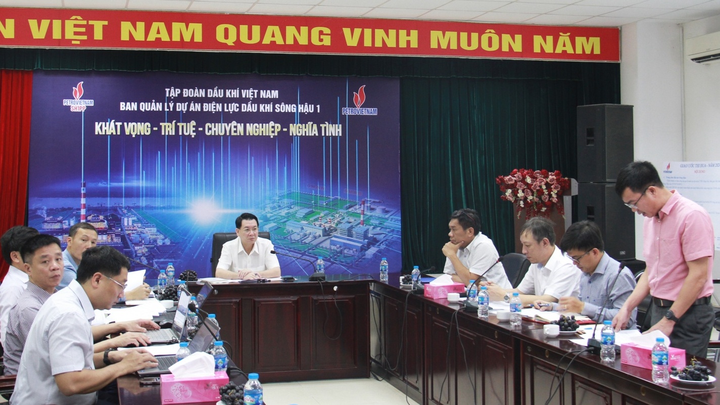 Nỗ lực cao nhất hoàn thành Dự án NMNĐ Long Phú 1 theo đúng tiến độ đề ra