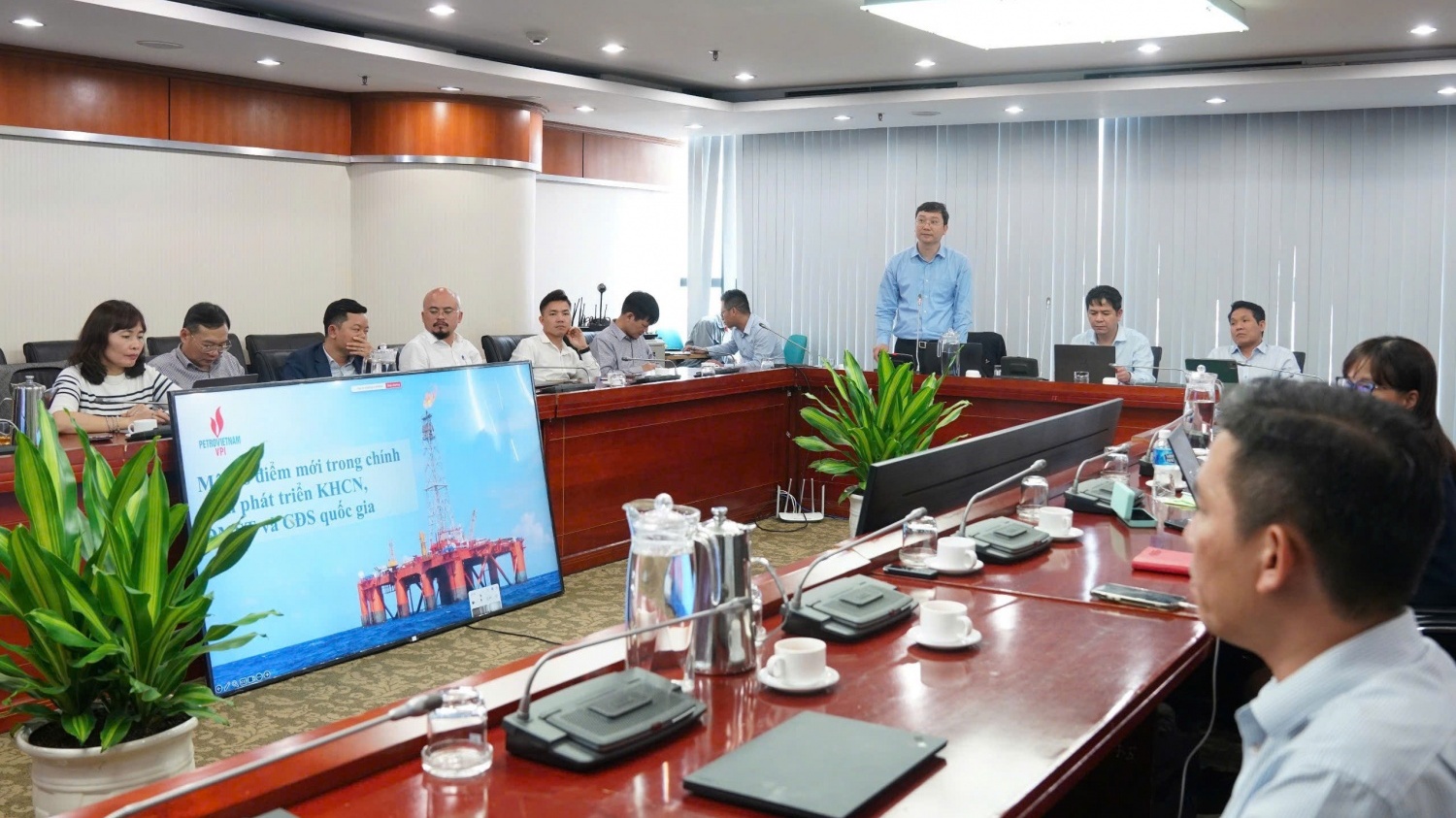 Đảng ủy VPI tổ chức Hội nghị quán triệt, triển khai Nghị quyết số 951-NQ/ĐU ngày 3/1/2025