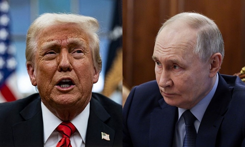Tổng thống Mỹ Donald Trump và người đồng cấp Nga Putin - Ảnh: Internet Tổng thống Mỹ Donald Trump và người đồng cấp Nga Putin - Ảnh: Internet