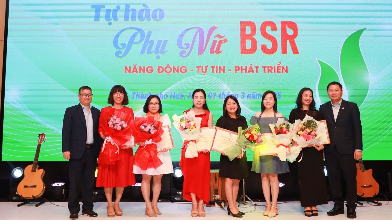 Công đoàn BSR: Tự hào Phụ nữ BSR Năng động - Tự tin - Phát triển