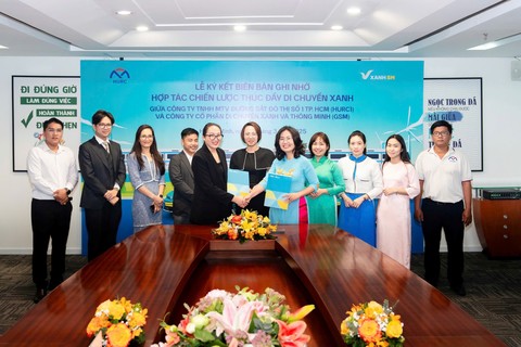 Metro TPHCM và Xanh SM hợp tác phát triển giao thông xanh