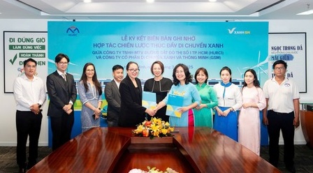 Metro TPHCM và Xanh SM hợp tác phát triển giao thông xanh