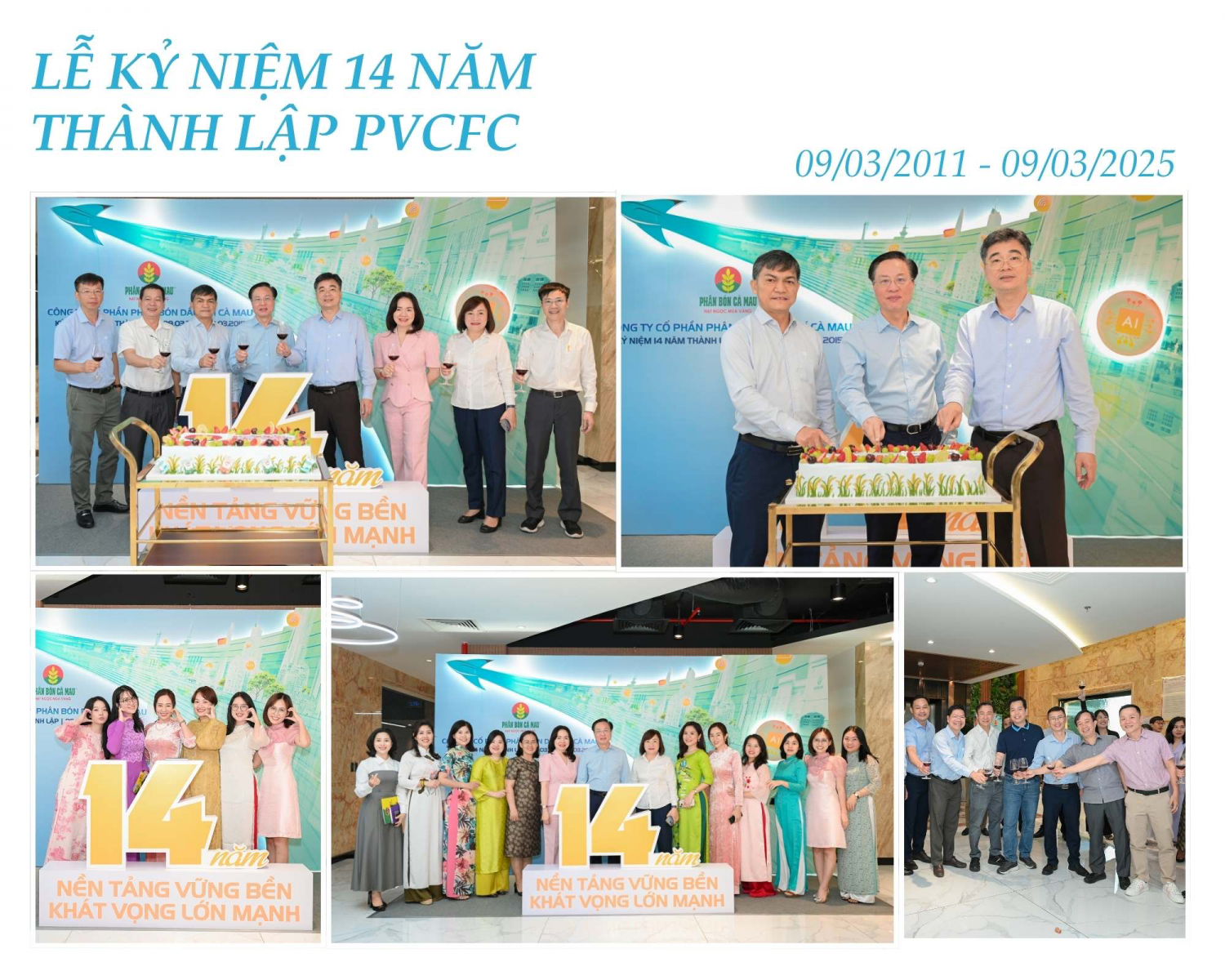 Chuỗi hoạt động ý nghĩa chào mừng kỷ niệm 14 năm Ngày thành lập PVCFC