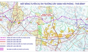 Thủ tướng giao EVNNPT làm chủ đầu tư dự án đường dây 500kV Hải Phòng - Thái Bình