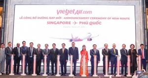 Tổng Bí thư Tô Lâm chứng kiến Vietjet công bố đường bay thẳng Singapore - Phú Quốc và trao thỏa thuận tài chính tàu bay trị giá 300 triệu USD