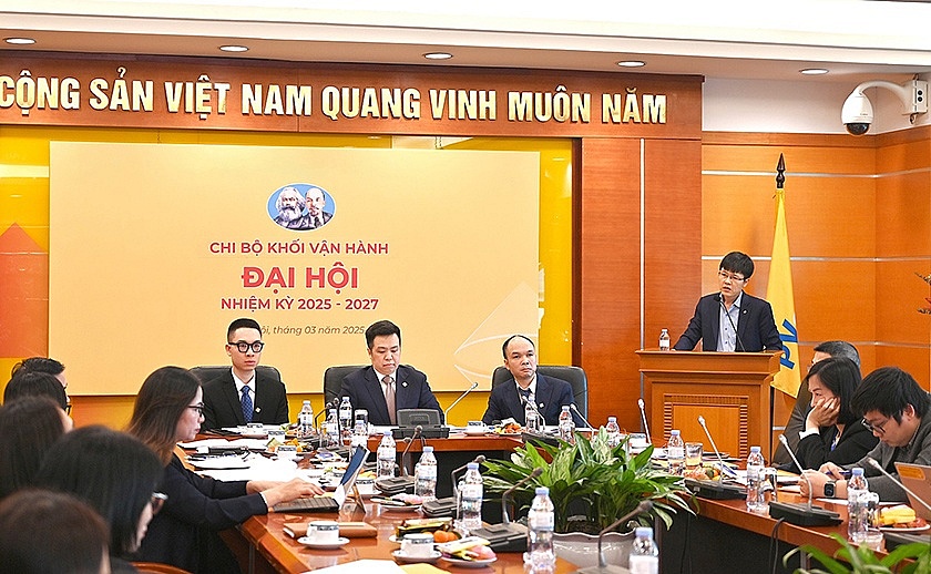 Đại hội điểm Chi bộ Khối Vận hành thành công tốt đẹp