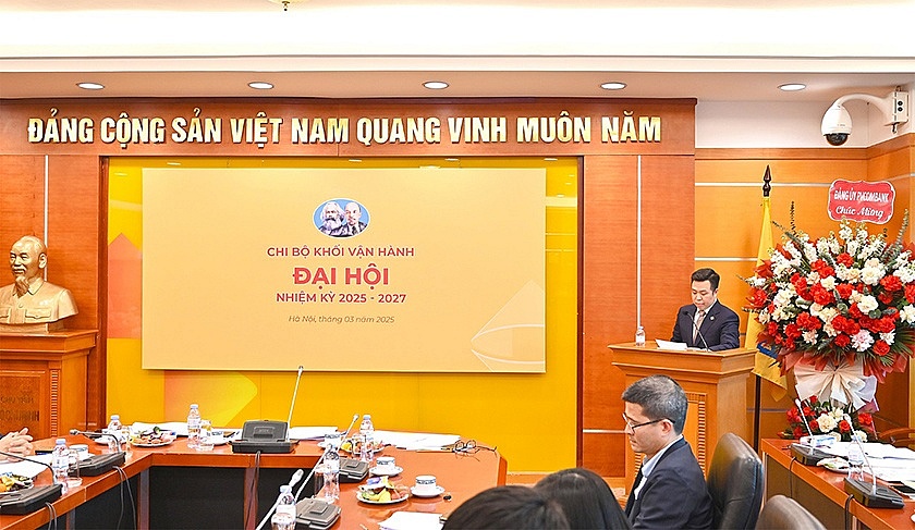 Đại hội điểm Chi bộ Khối Vận hành thành công tốt đẹp