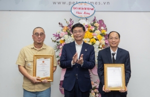 Tạp chí Năng lượng Mới - PetroTimes đạt giải cao tại Giải Búa liềm vàng Khối DNTW năm 2024