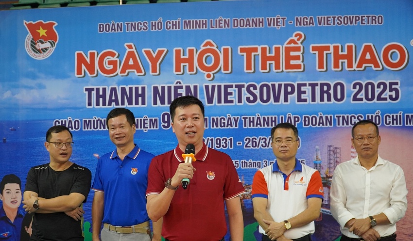 Sôi nổi Hội thao thể thao thanh niên Vietsovpetro năm 2025 Sôi nổi