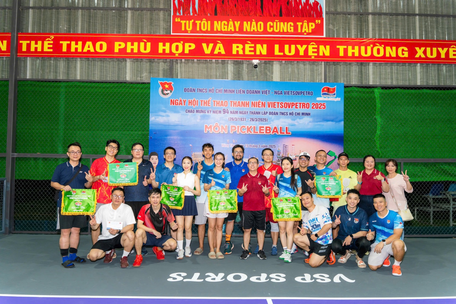 Sôi nổi "Ngày hội Thể thao Thanh niên Vietsovpetro" năm 2025 Sôi nổi "Ngày hội Thể thao Thanh niên Vietsovpetro" năm 2025