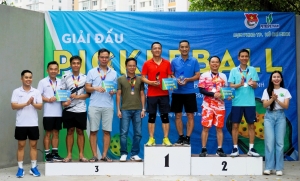 Pickleball 2025: Giải đấu bùng nổ của Đoàn Thanh niên Cụm phối hợp hoạt động TP HCM