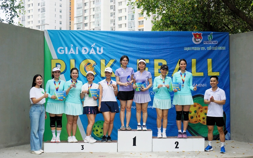 Pickleball 2025: Giải đấu bùng nổ của Đoàn Thanh niên Cụm phối hợp hoạt động TP HCM