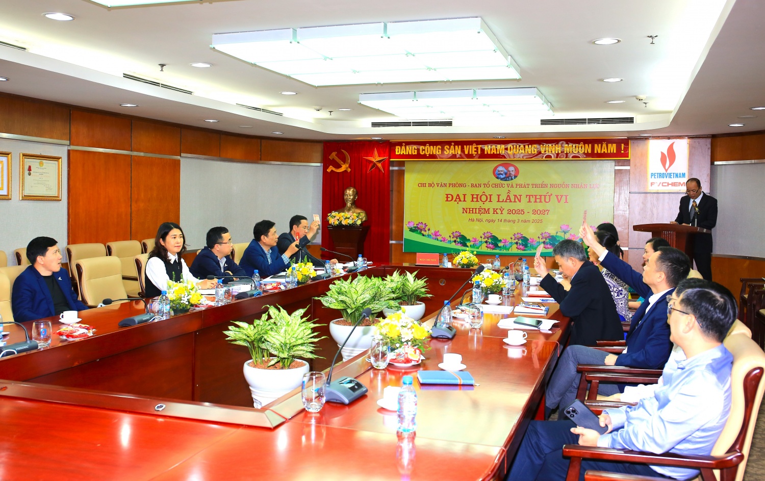 Đại hội Chi bộ điểm của PVChem