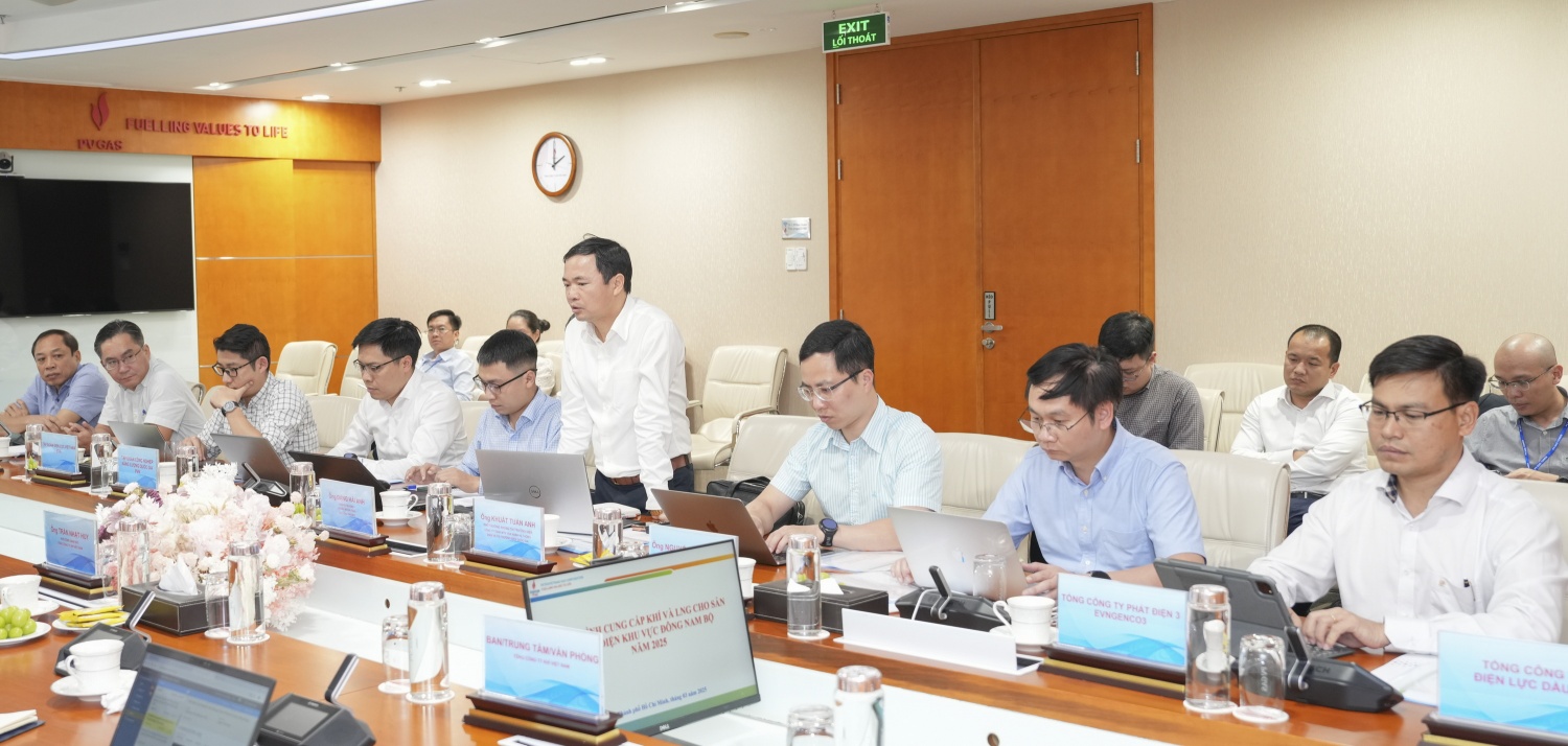 Đoàn công tác Bộ Công Thương làm việc tại PV GAS