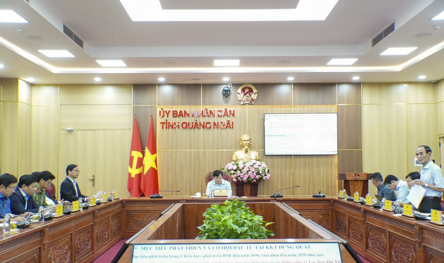 Quảng Ngãi tháo gỡ vướng mắc cho BSR liên quan dự án NCMR NMLD Dung Quất và Trung tâm LHD&NL Quốc gia tại KKT Dung Quất