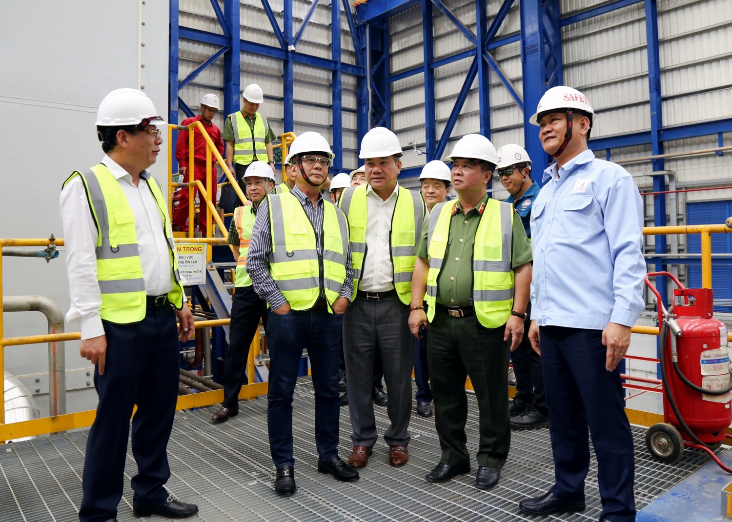 Đảm bảo an ninh, an toàn tại Dự án Nhà máy điện Nhơn Trạch 3-4 Bảo đảm tốt công tác an ninh, an toàn tại Dự án Nhà máy Điện Nhơn Trạch 3-4
