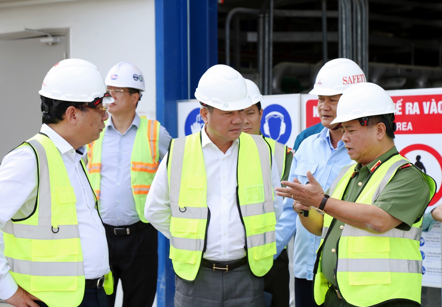 Đảm bảo an ninh, an toàn tại Dự án Nhà máy điện Nhơn Trạch 3-4 Bảo đảm tốt công tác an ninh, an toàn tại Dự án Nhà máy Điện Nhơn Trạch 3-4