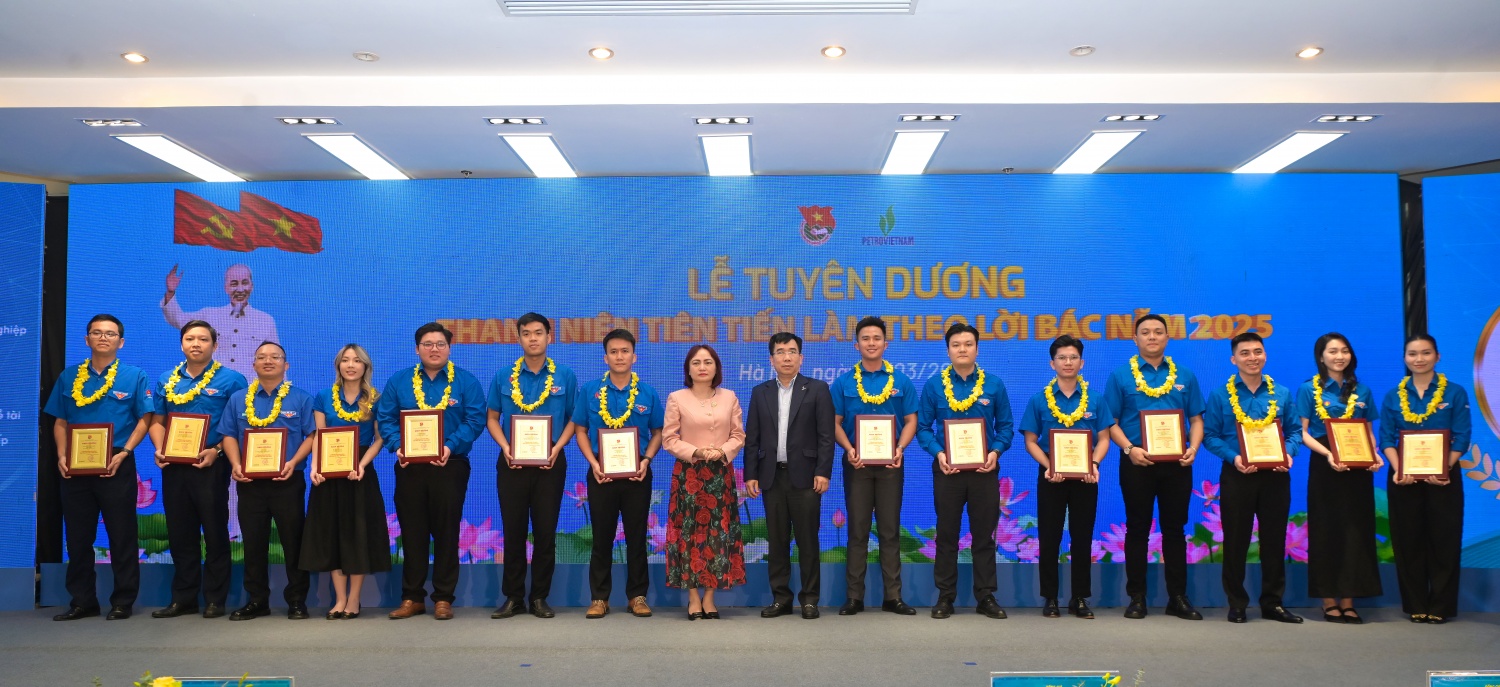Tuổi trẻ Petrovietnam: Tuyên dương những Thanh niên tiên tiến làm theo lời Bác năm 2025