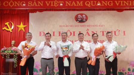 Duy trì Nhà máy Nhiệt điện Sông Hậu 1 là nhà máy có hiệu suất, hiệu quả cao