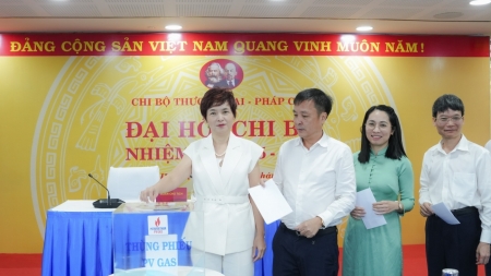 Cơ quan điều hành PV GAS tích cực chuẩn bị cho Đại hội Đảng bộ cơ sở