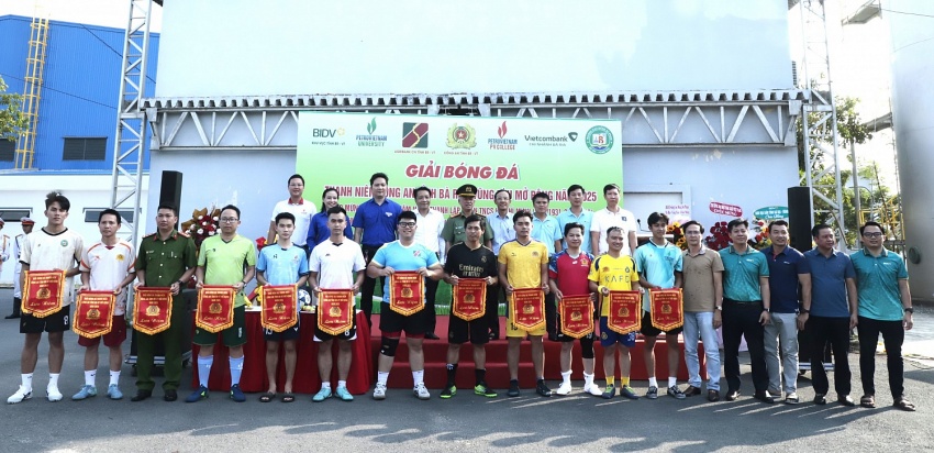 PVU tham gia Giải bóng đá Thanh niên Công an tỉnh Bà Rịa - Vũng Tàu mở rộng năm 2025