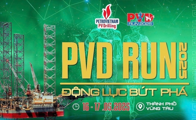 PV Drilling tổ chức giải chạy việt dã PVD RUN 2025 - “Động lực bứt phá”