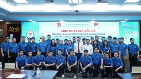 Đoàn Thanh niên Vietsovpetro: Nâng cao vai trò của tổ chức Đoàn trong công tác xây dựng Đảng